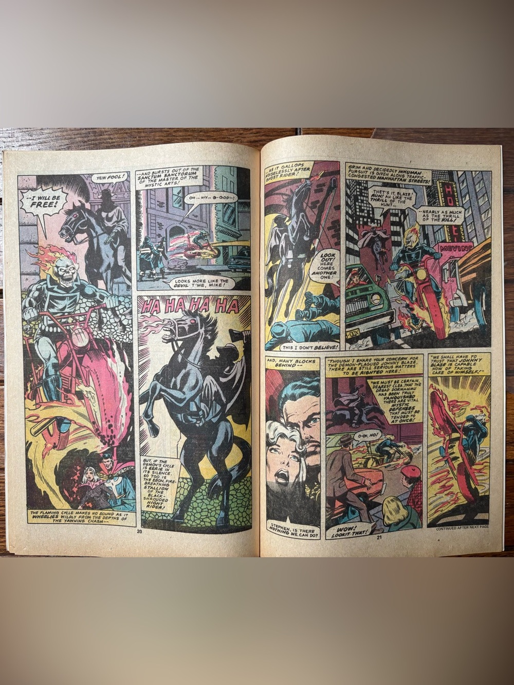 Marvel Ghost Rider Comic #31 1978 - Picture 3 of 3